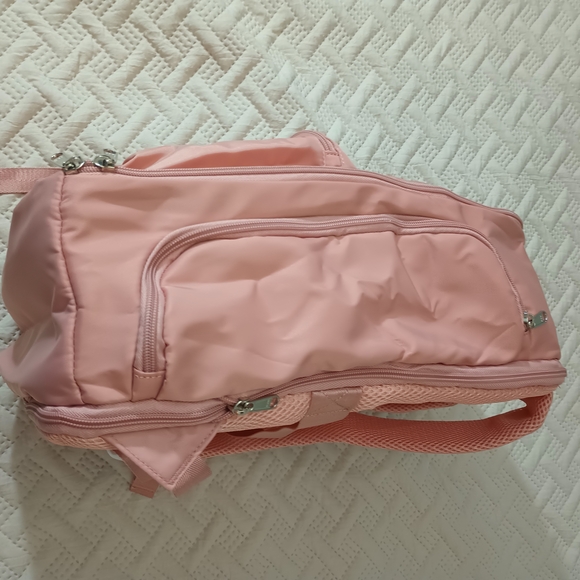 Homiglam Diaper Backpack+Waist Bag+Changing Pad NWOT Pink - Picture 3 of 16